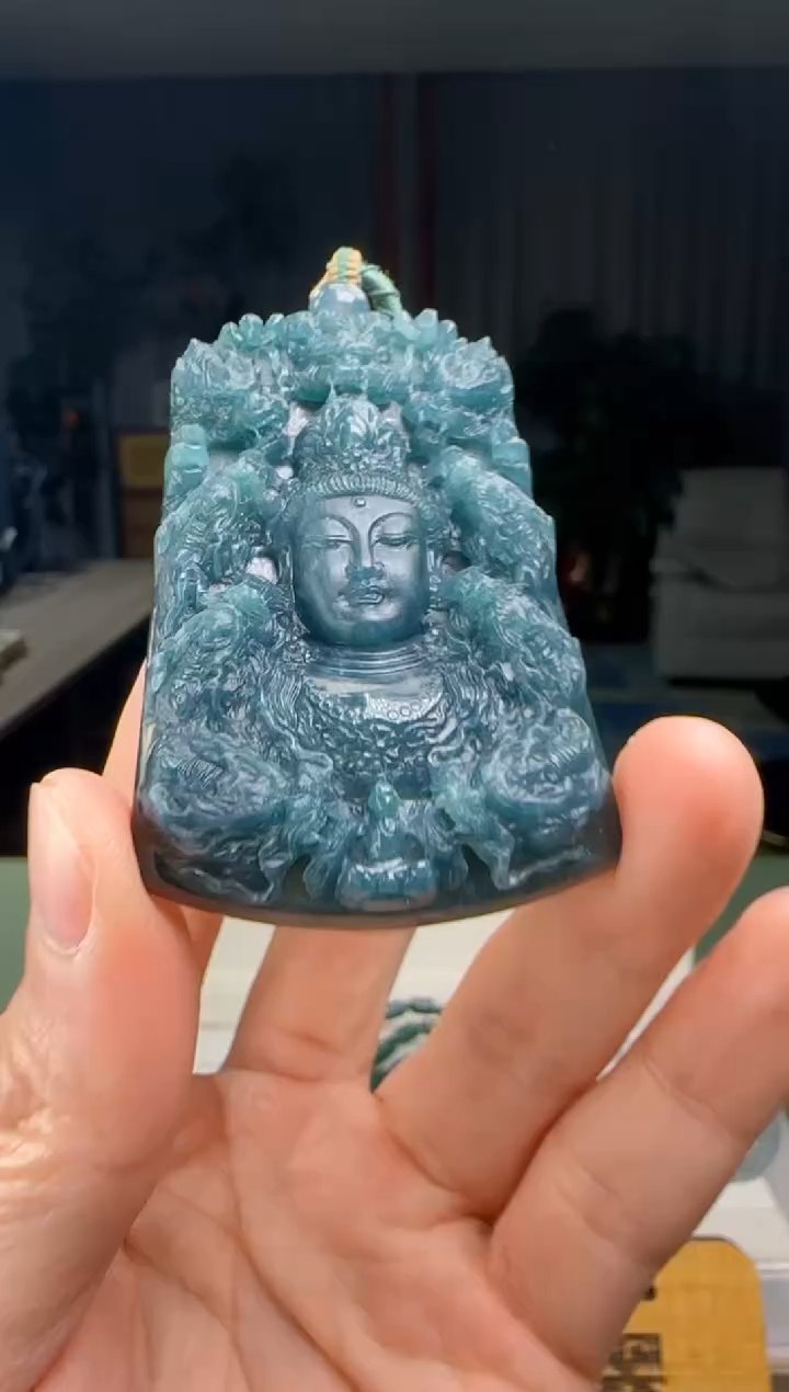 【闪购商品】翡翠吊坠(不含链)未镶嵌DY@@WS50210H022