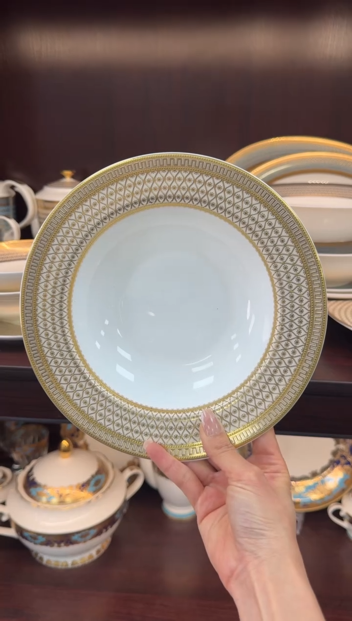 【闪购商品】瓷片8.5英寸草帽盘福利款