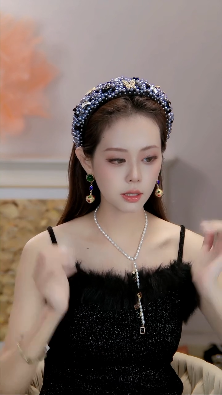 锌合金布艺日常百搭通勤款 SH-120