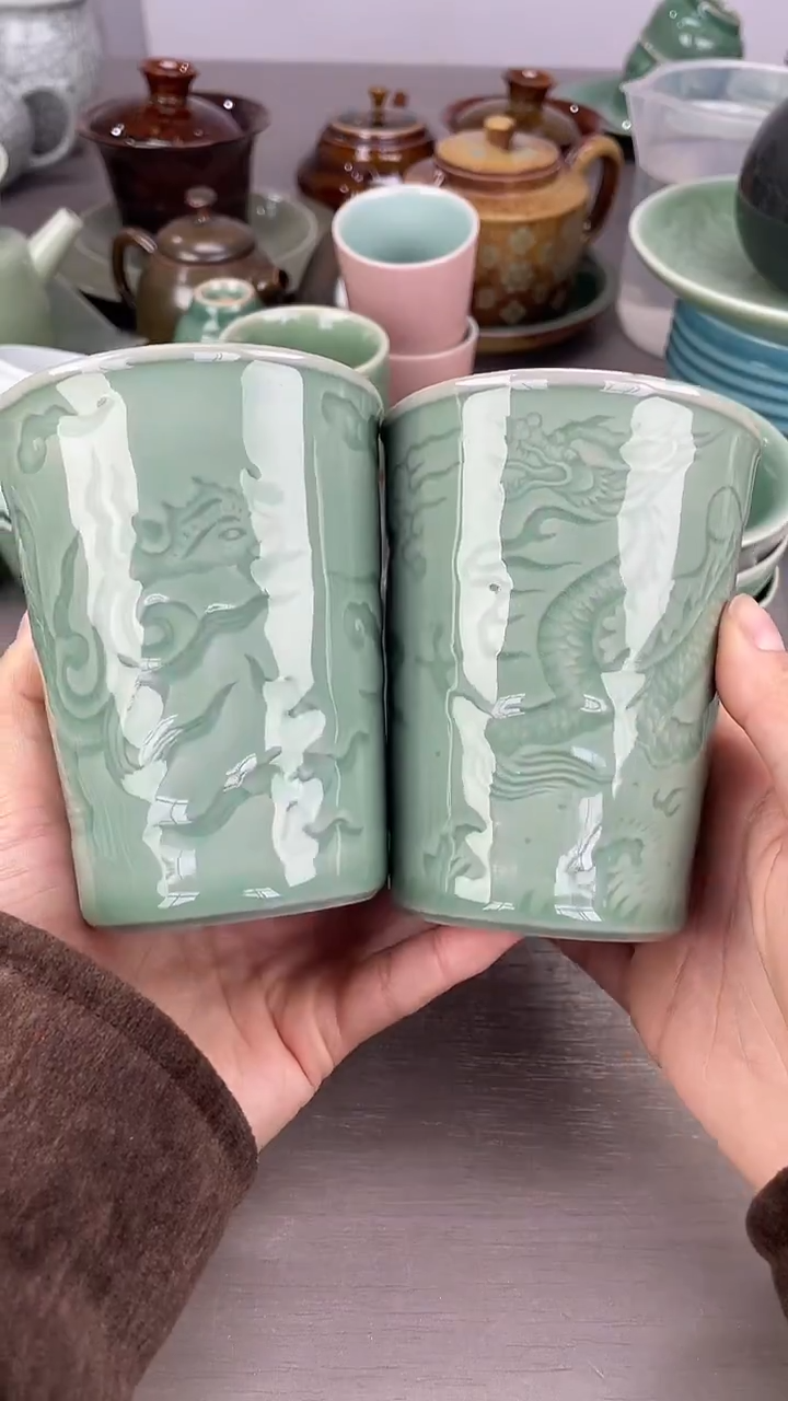 青瓷仓储清仓福利微微暇龙凤