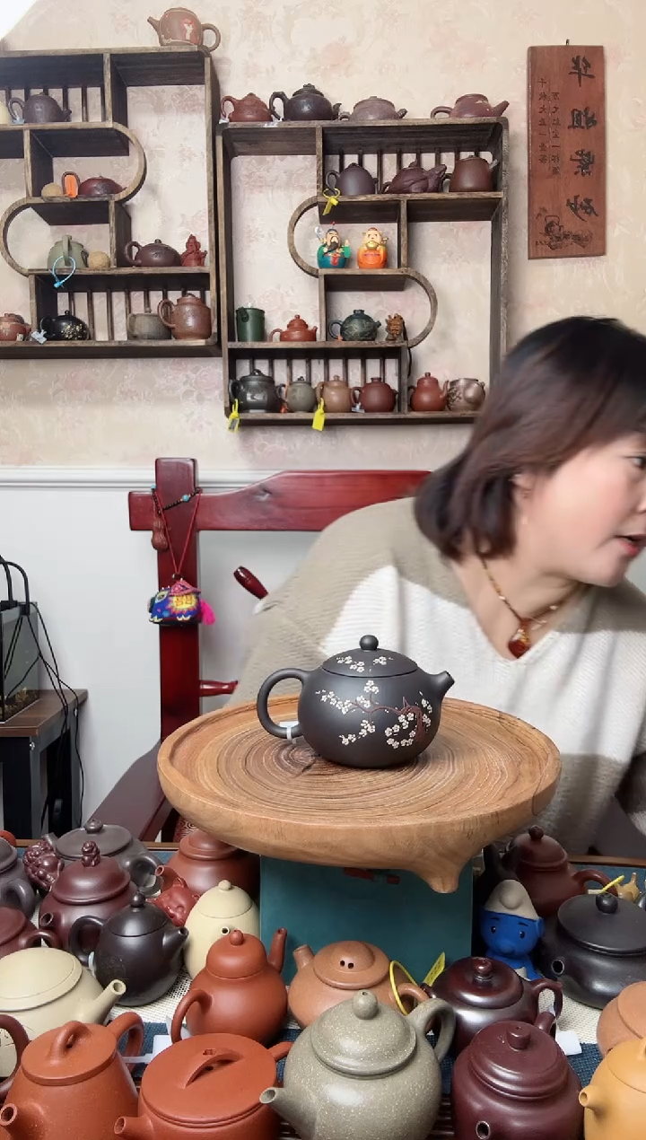 【闪购商品】紫砂茶壶西施   捂灰400CC