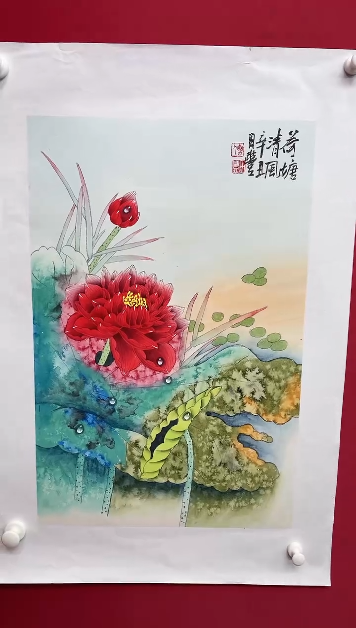【闪购商品】国画田丰-国画花鸟/无框W