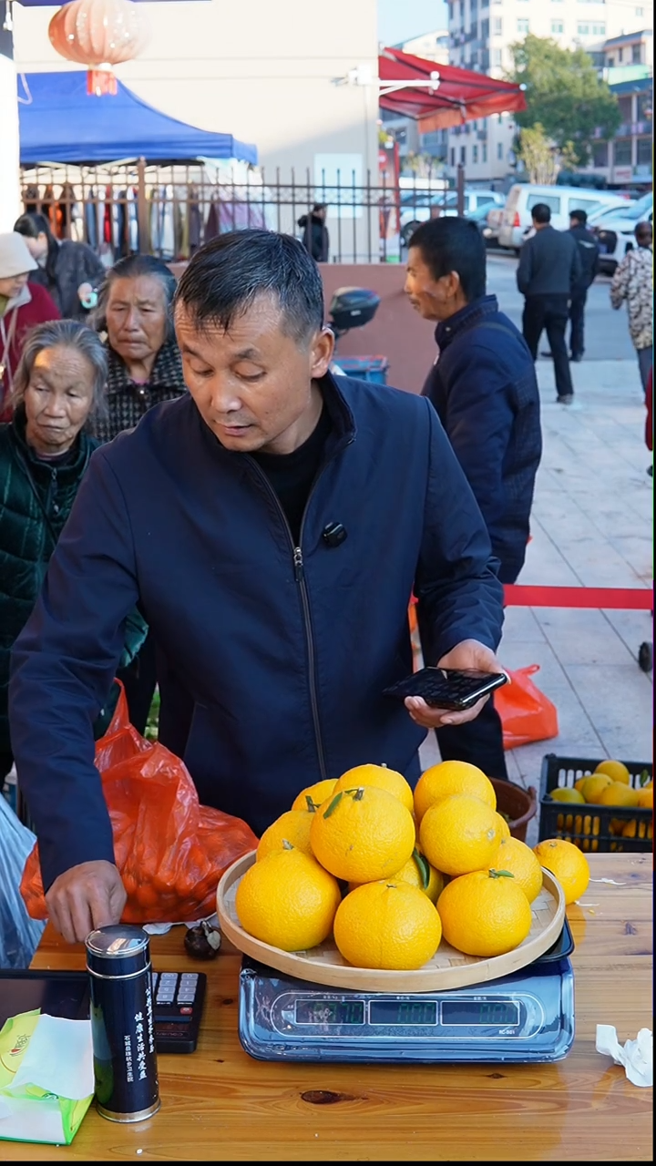 中国大陆农家桔柚9斤