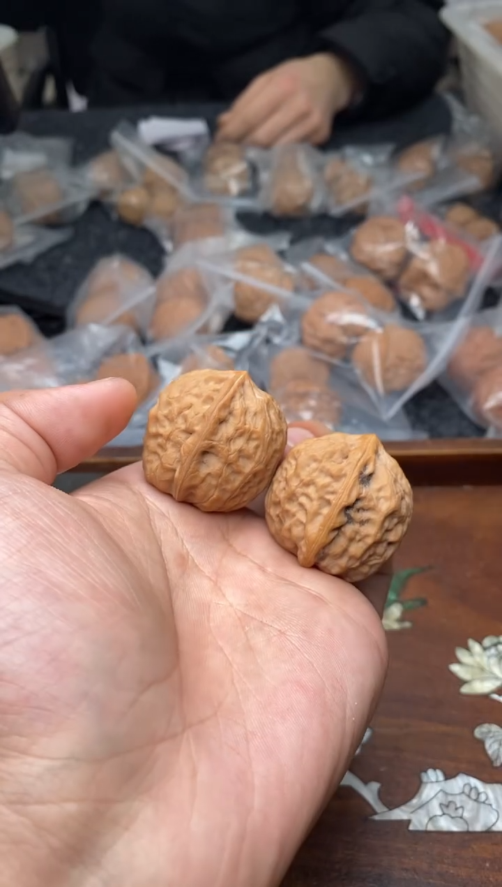 【闪购商品】文玩核桃把件A160号31尺野鸡