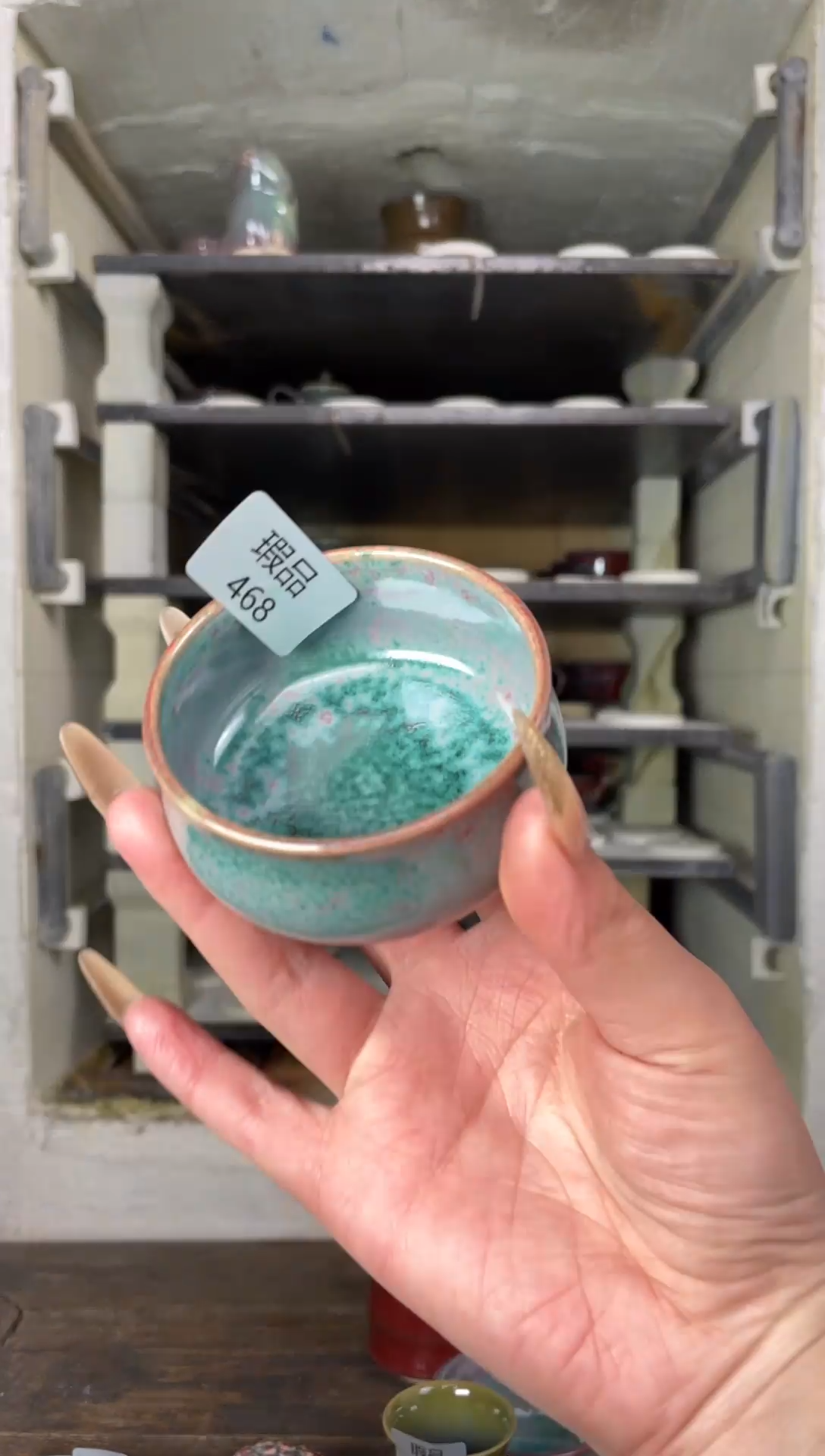 【闪购商品】摆件钧瓷手工茶器窑变