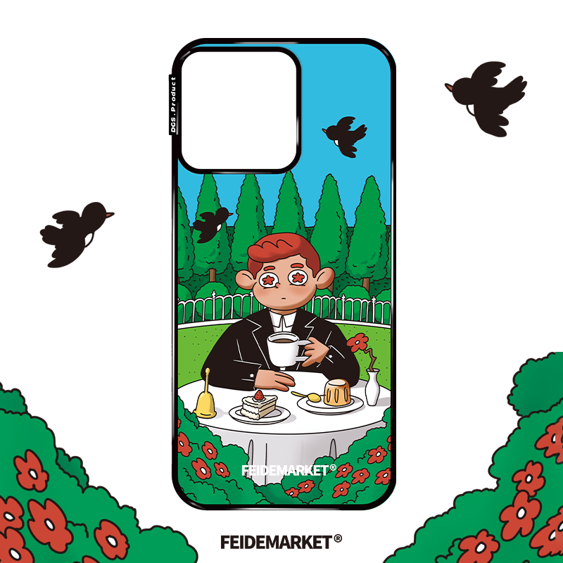 FeiDe Market 主理人合作-下午茶-适用苹果iPhone14-17系列手机壳