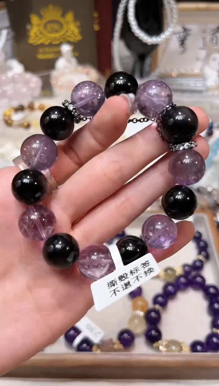【闪购商品】水晶手链未镶嵌多样性发货发其一颜色微差