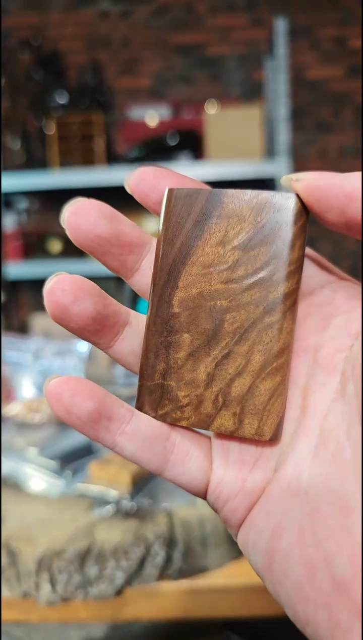 金丝楠无事牌手把件