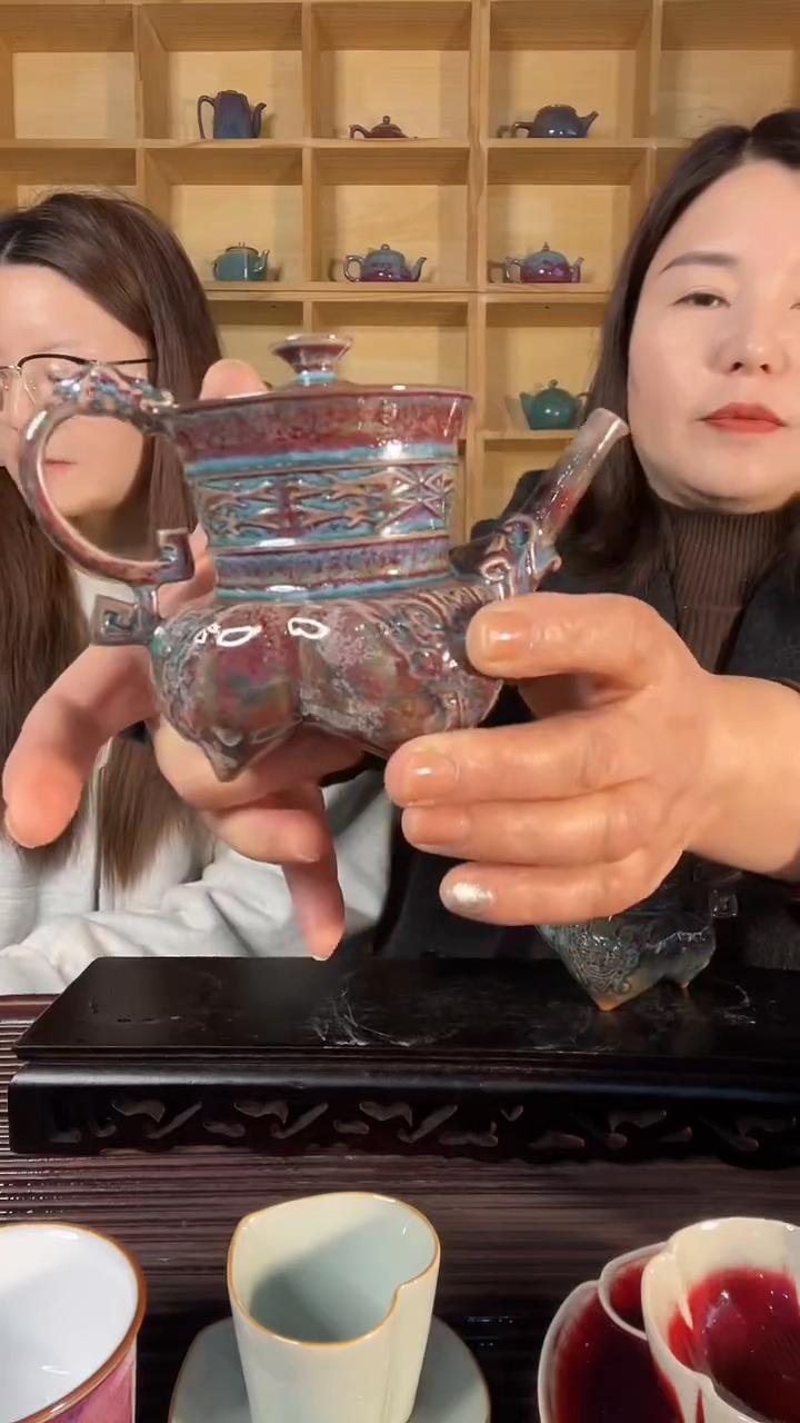 【闪购商品】摆件仰韶印象 土魂钧瓷