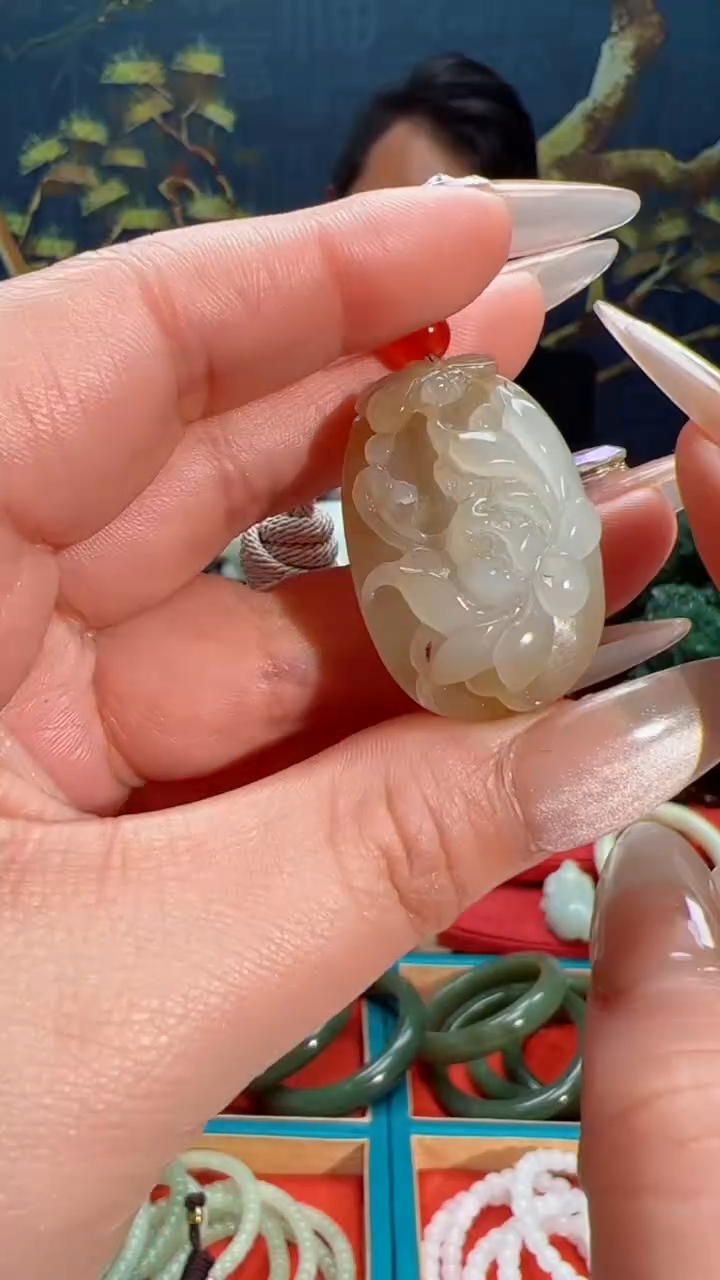【闪购商品】和田玉吊坠未镶嵌1