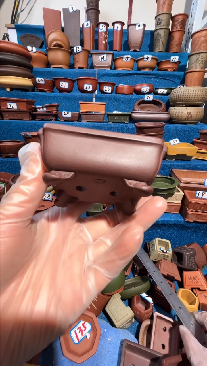 【闪购商品】紫砂紫砂花盆7*5*2