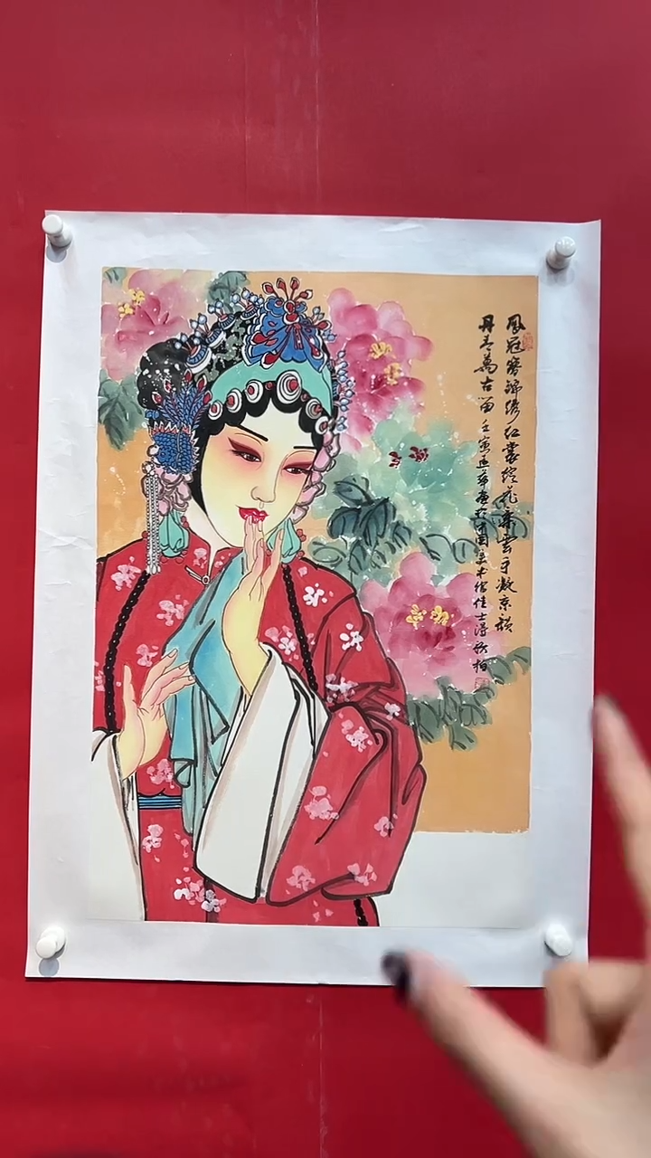 国画画家陆远华纯手绘原作