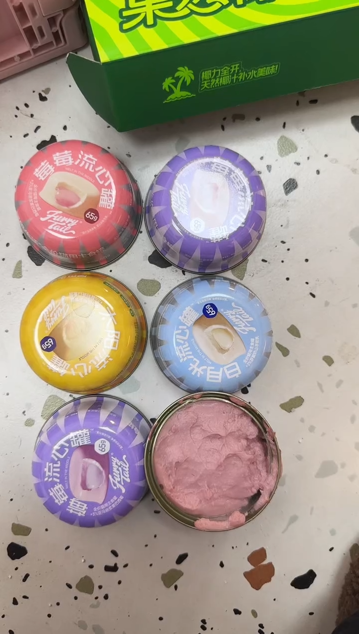 29.9 婧婧尾巴莓莓流心罐*6散罐