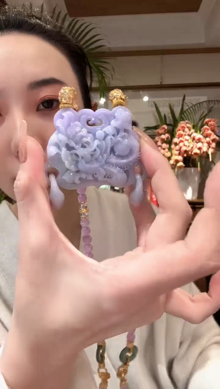 【闪购商品】翡翠颈饰未镶嵌国风