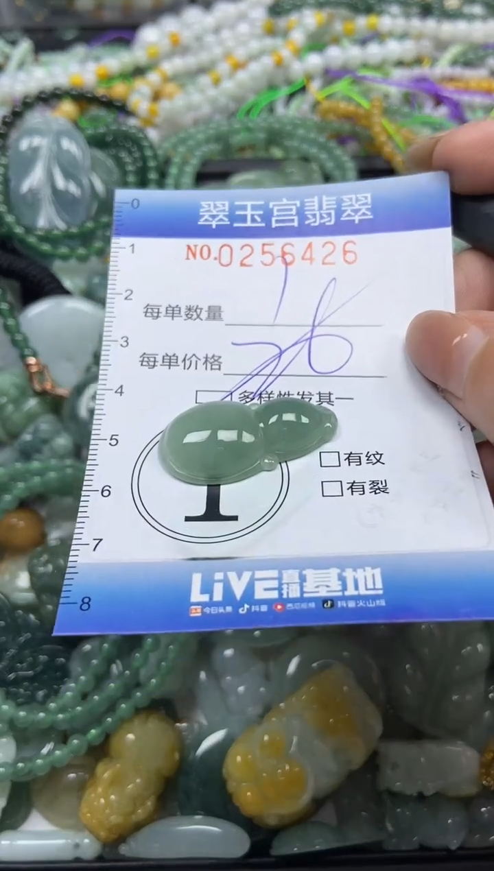 颈饰未镶嵌翡翠闪购C0256426多样性发其一