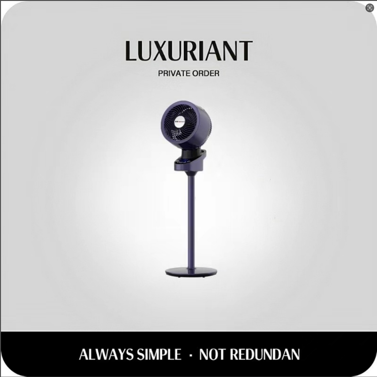 新款空气循环扇家用电风扇循环扇直流语音风扇智能