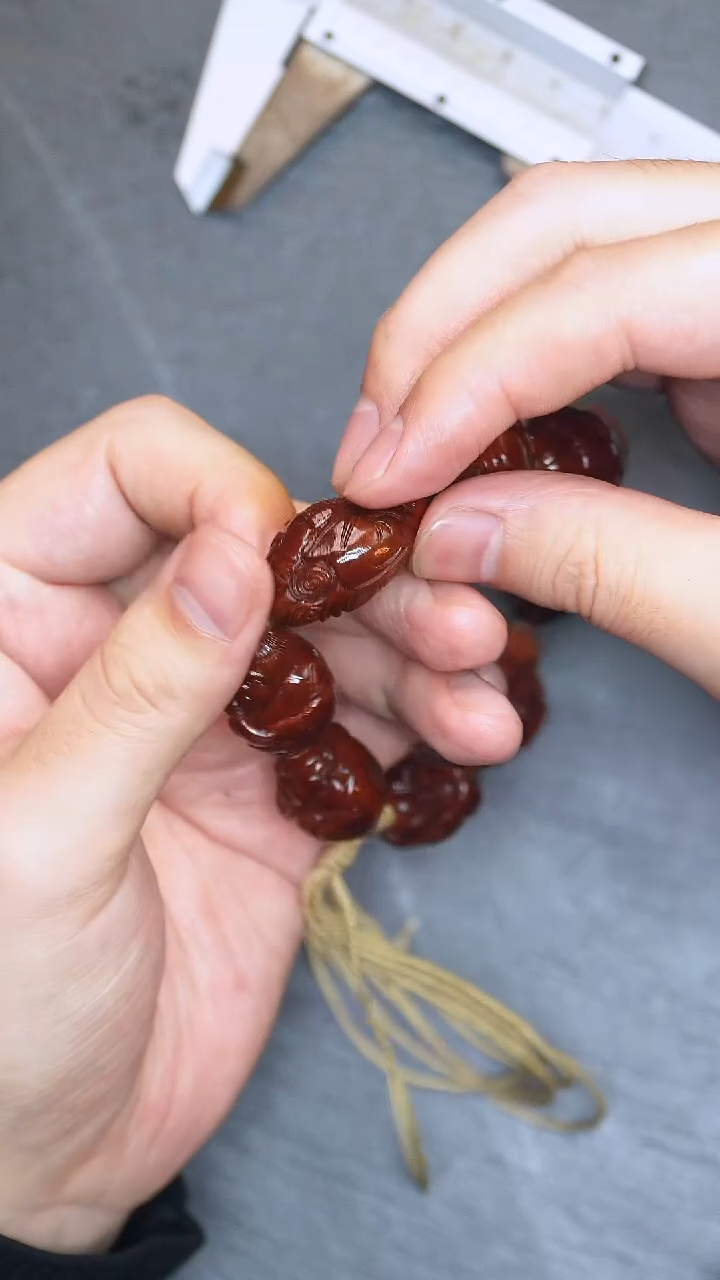 【闪购商品】橄榄核手串苏工八仙22号