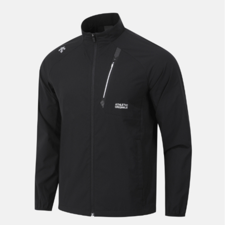 DESCENTE/迪桑特 男士运动休闲跑步活动热身夹克外套SQ323RWT81