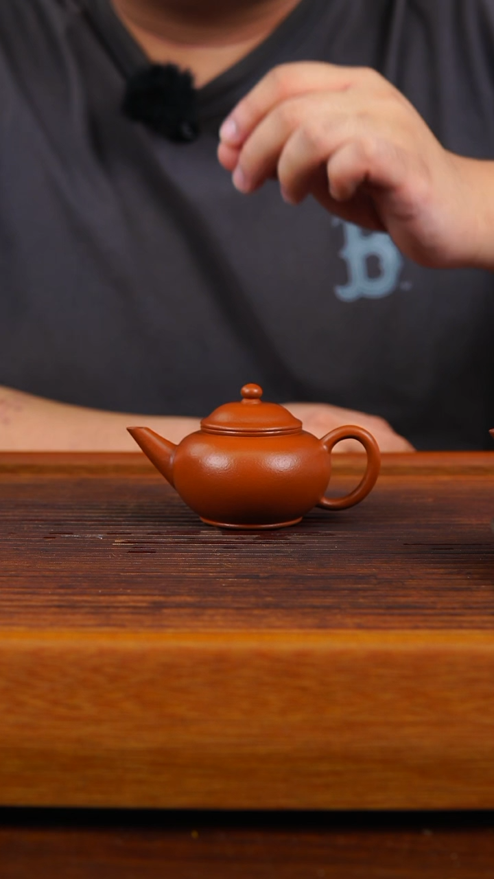茶壶紫砂93毫升水平壶