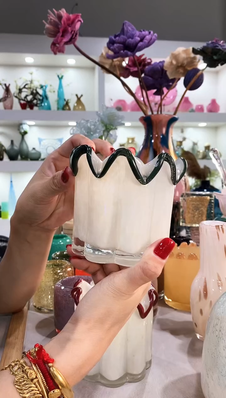 慕忆家手作琉璃花瓶