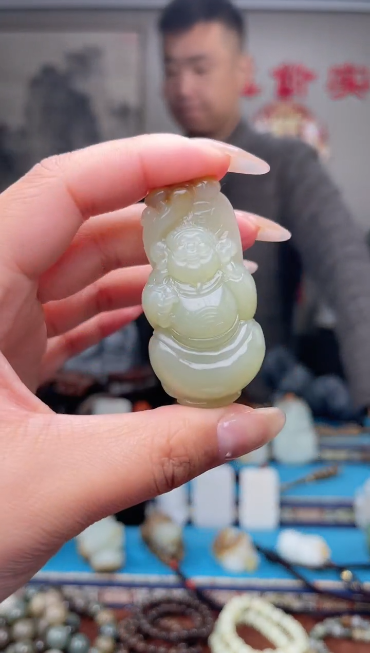 【闪购商品】和田玉挂件未镶嵌1
