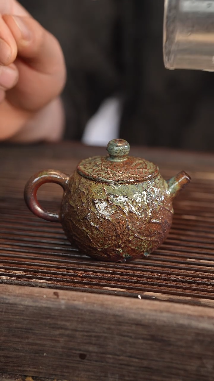 茶壶紫砂原矿手工制作