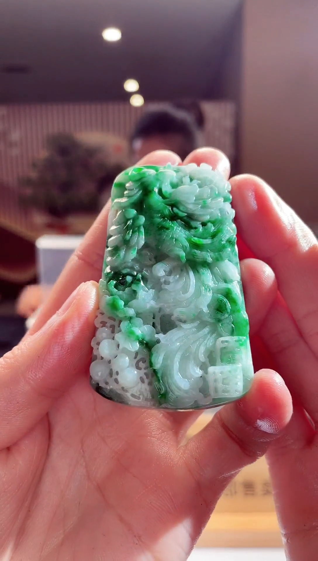 未镶嵌定制翡翠L-QJSX1206138多样性发其一