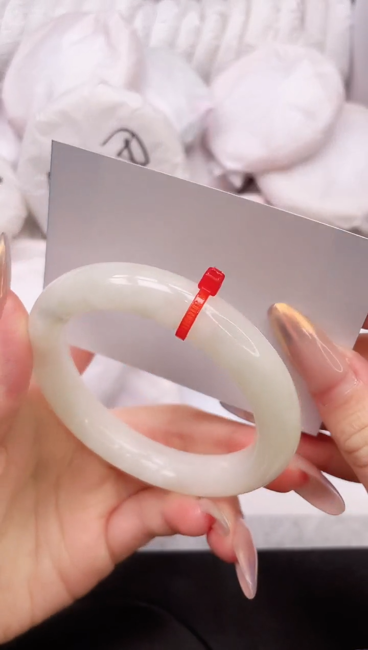 【闪购商品】和田玉手镯未镶嵌4K474-58