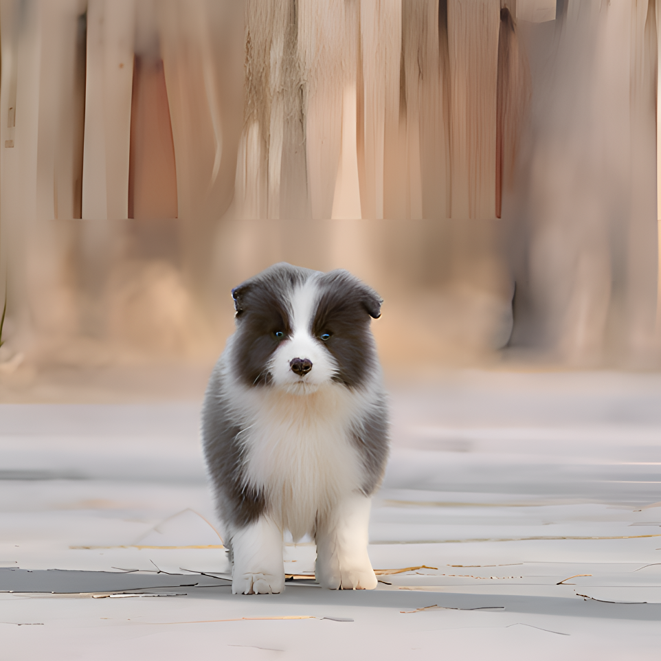 可爱的小边境宝宝