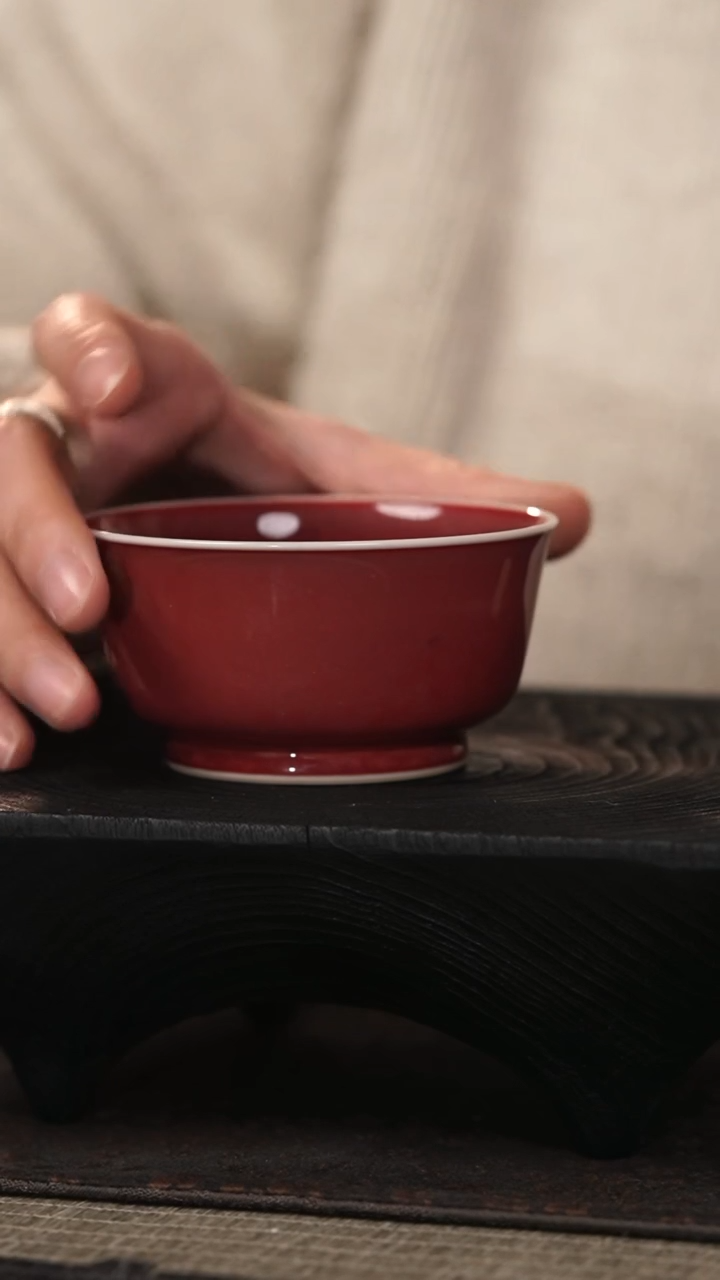 【闪购商品】豇豆红茶杯杯子子/