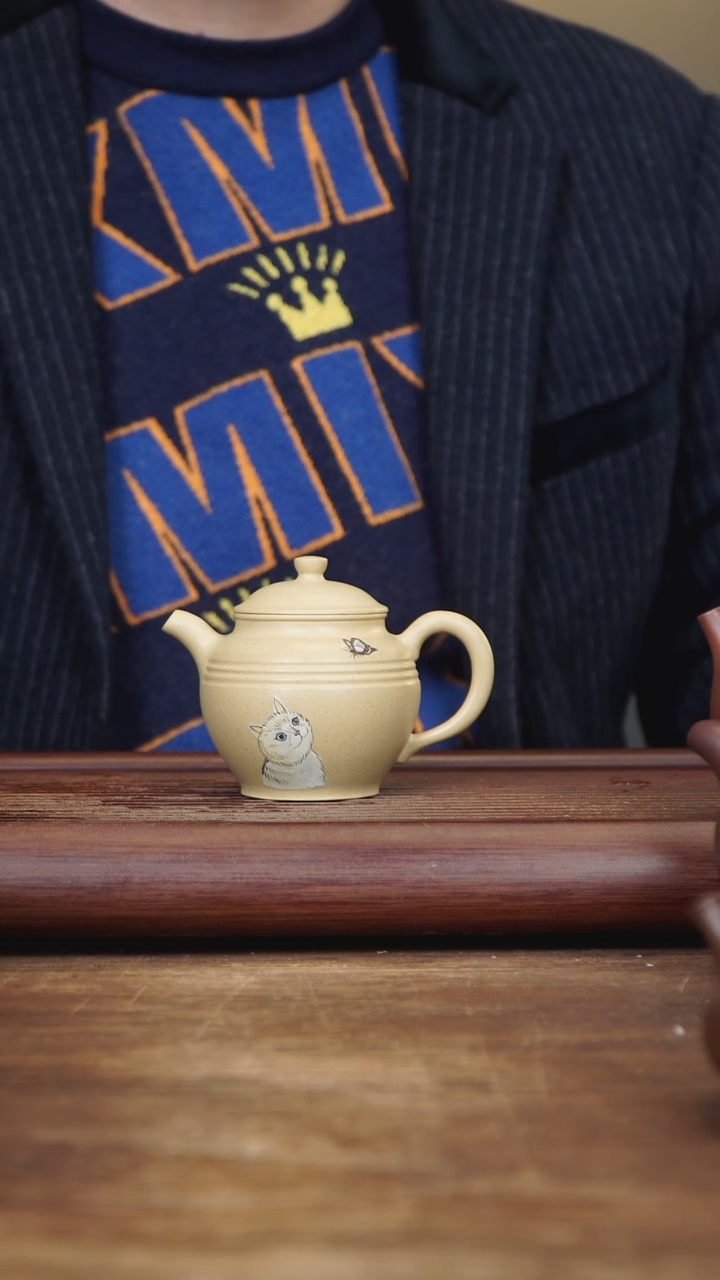 【闪购商品】紫砂茶壶160ml 线韵 本山段