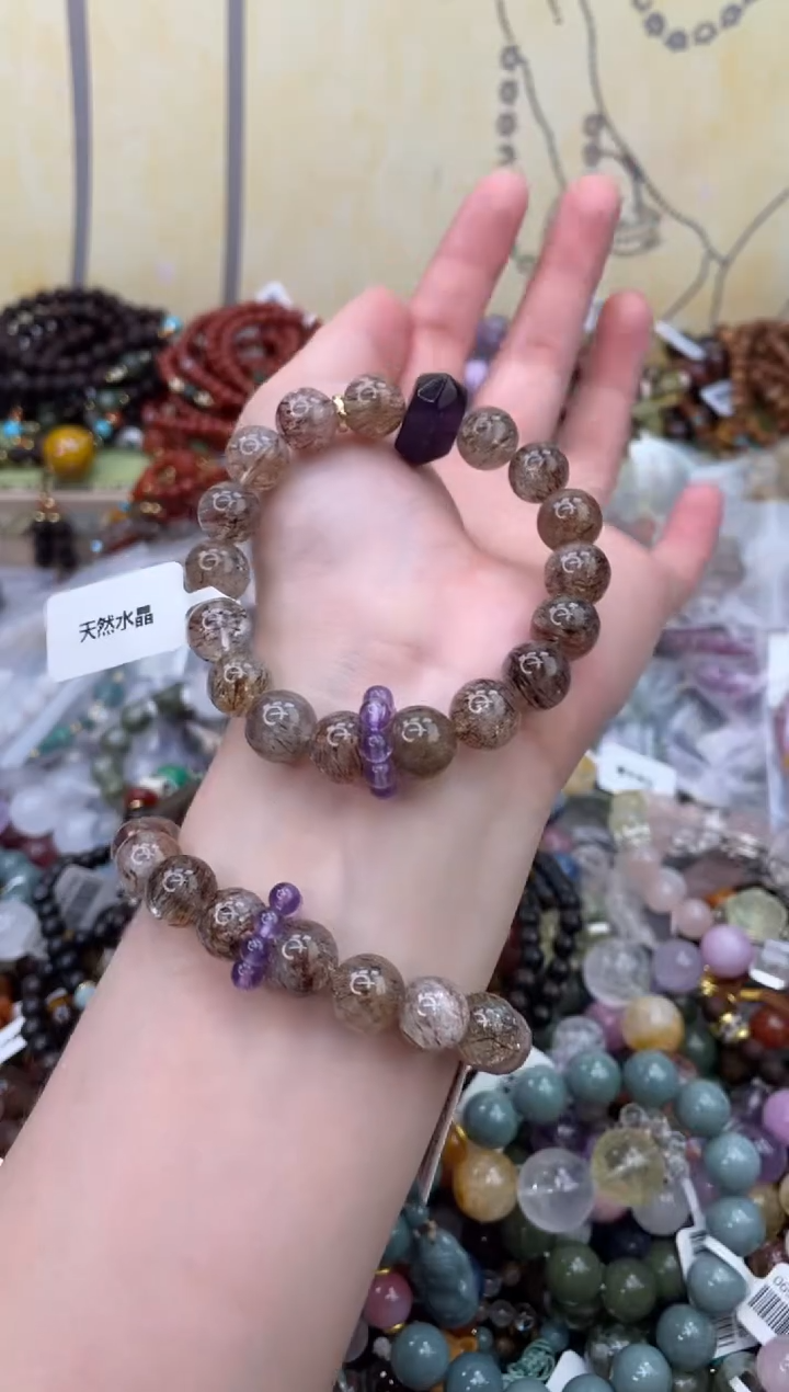 未镶嵌手链水晶420