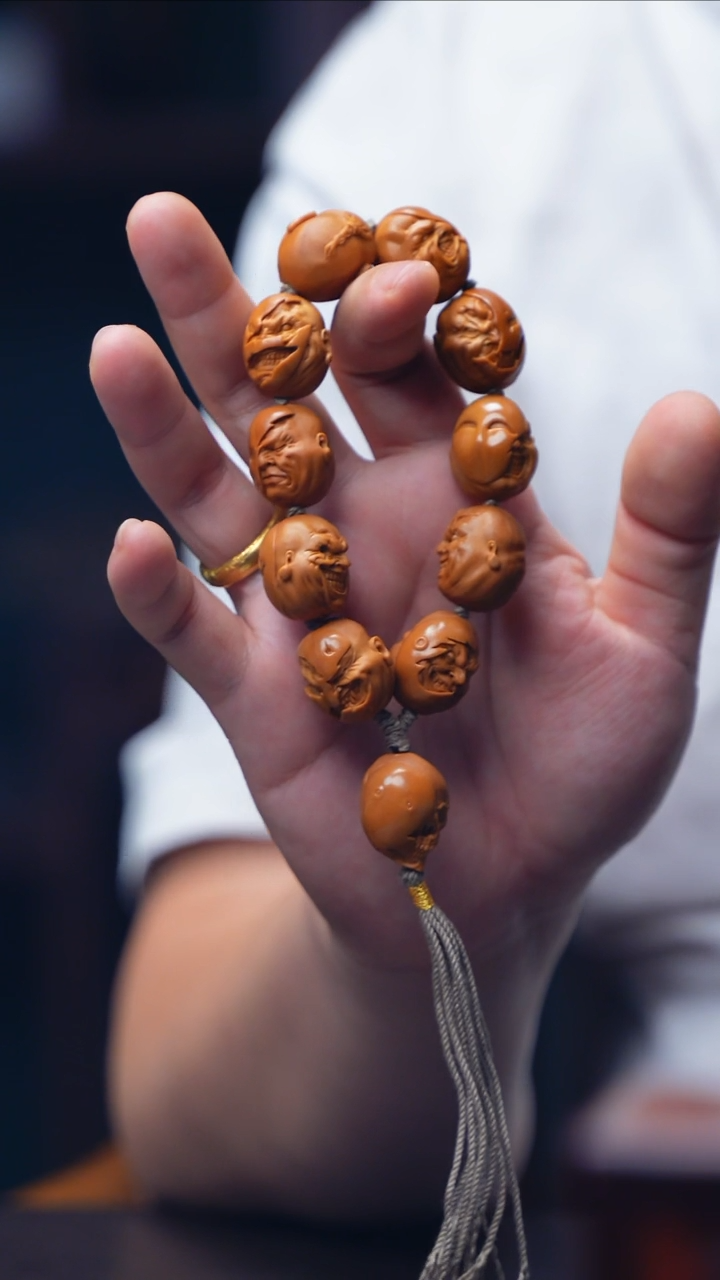 手串/手链橄榄核山鬼监制【面具恶僧】