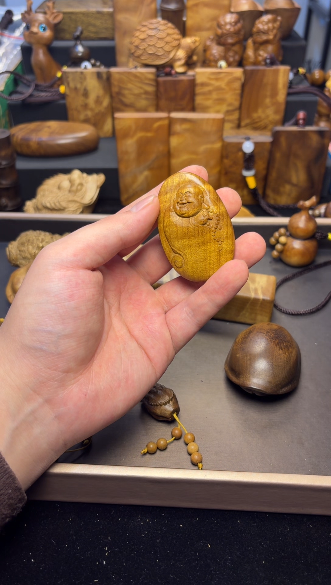 【闪购商品】楠木（金丝楠）其他弥勒佛79