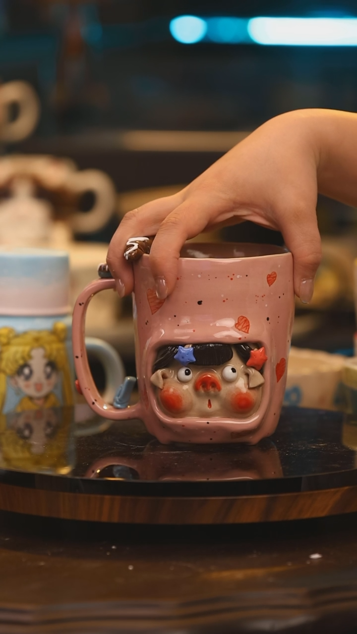 【闪购商品】摆件景德镇高温釉下彩手绘