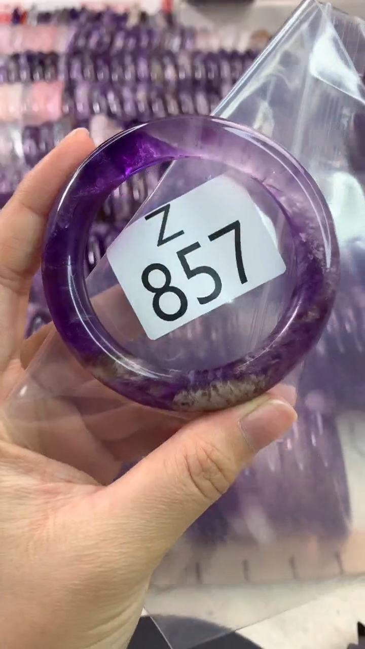 【闪购商品】水晶水晶手镯Z未镶嵌857-53