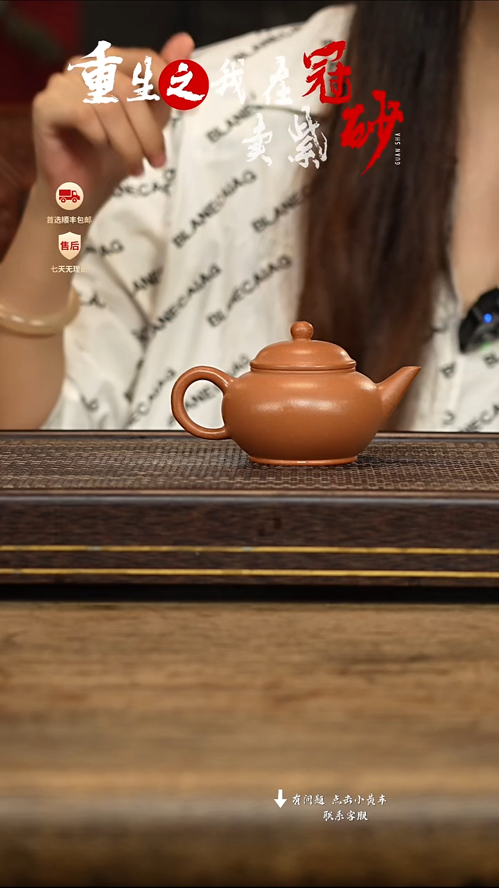 茶壶紫砂冠砂茶器02