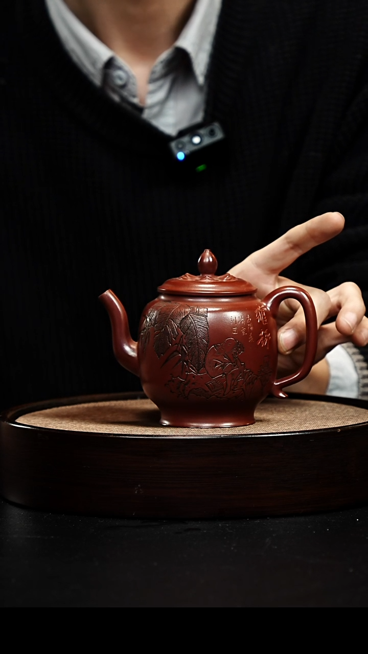 茶壶紫砂宜兴紫砂壶h10414