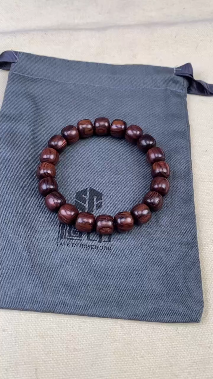 【闪购商品】黄花梨/降香黄檀手串/手链黄花梨 10x11