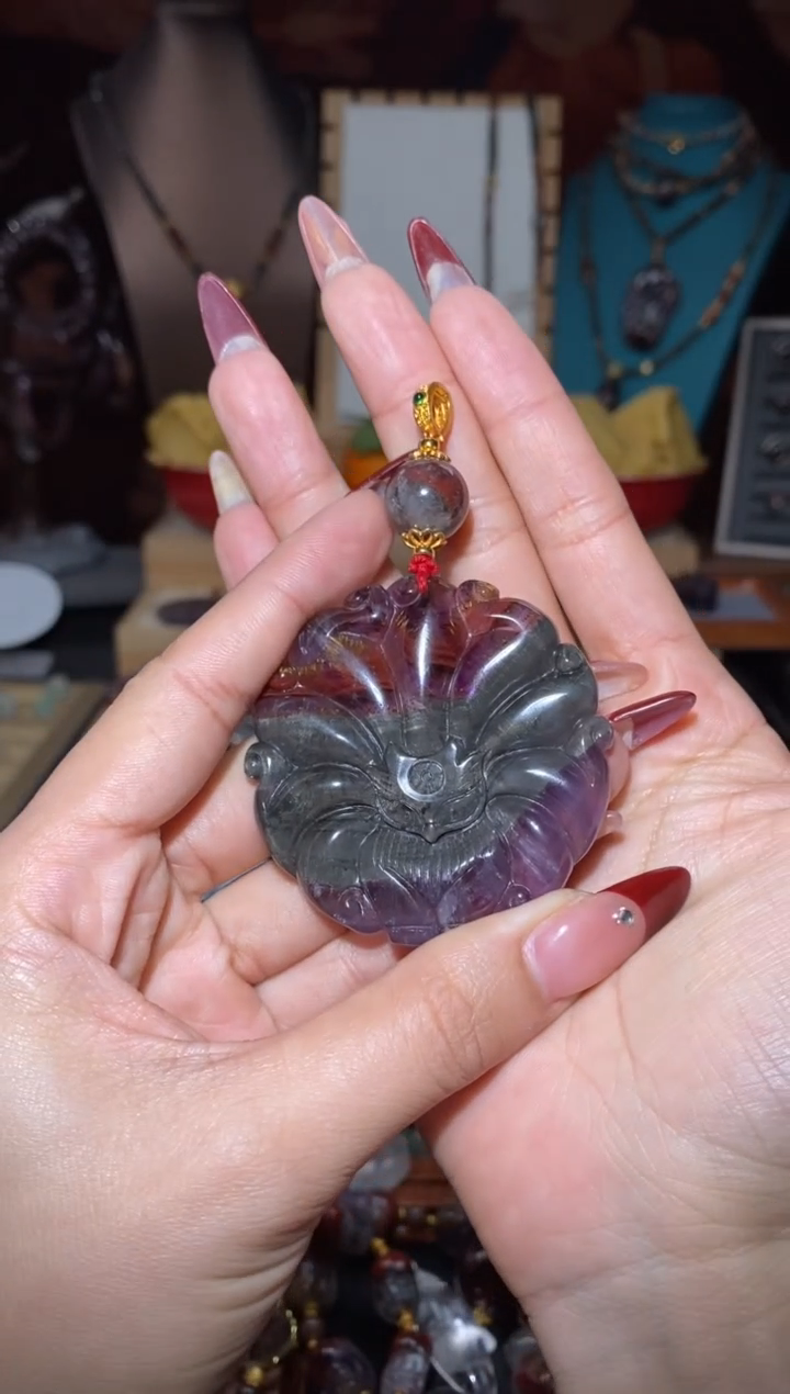【闪购商品】水晶吊坠未镶嵌极光凤九