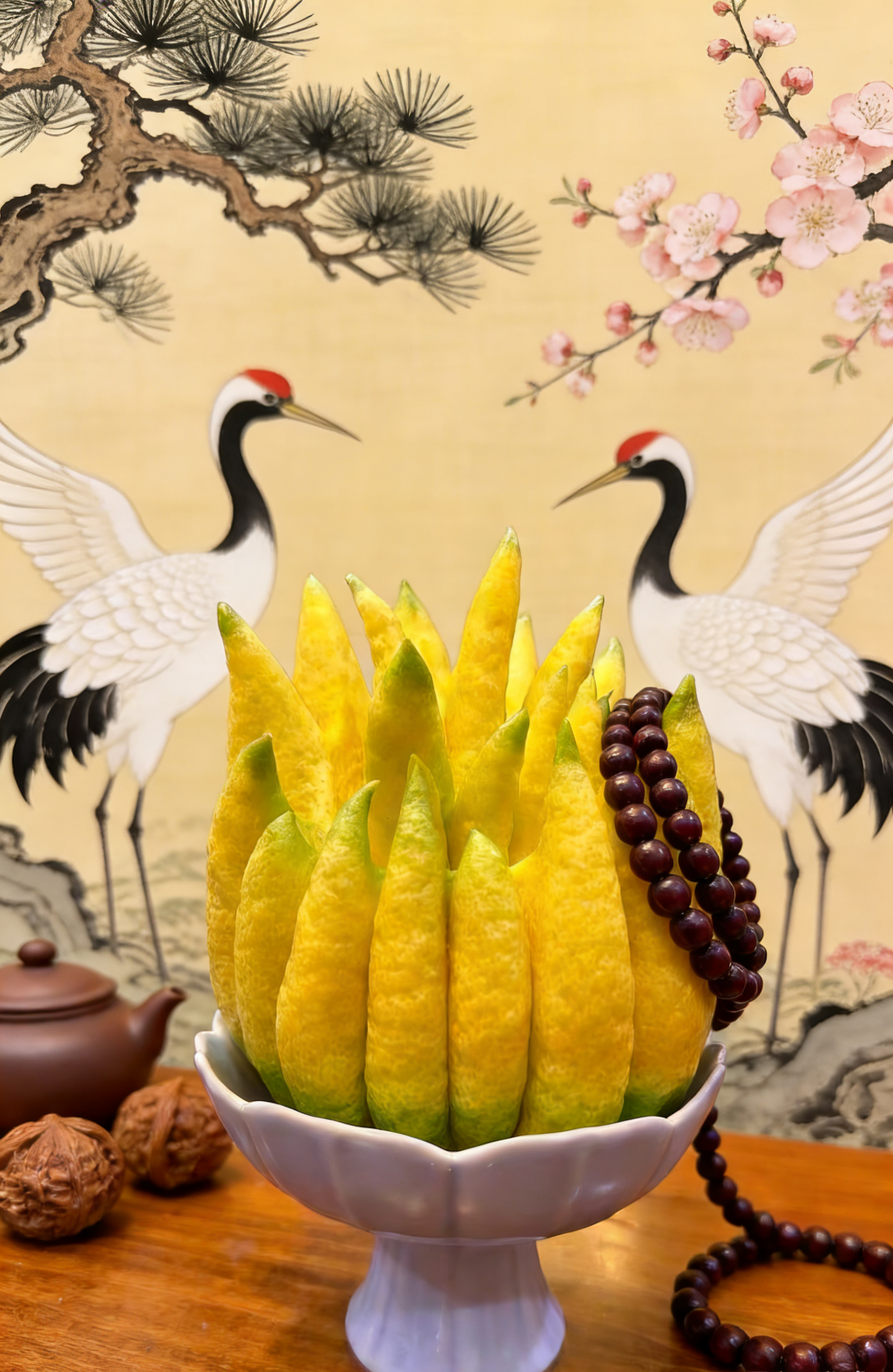 【佛手500g以上】精品摆件 可食用观赏 清供礼佛 天然香薰干养植物