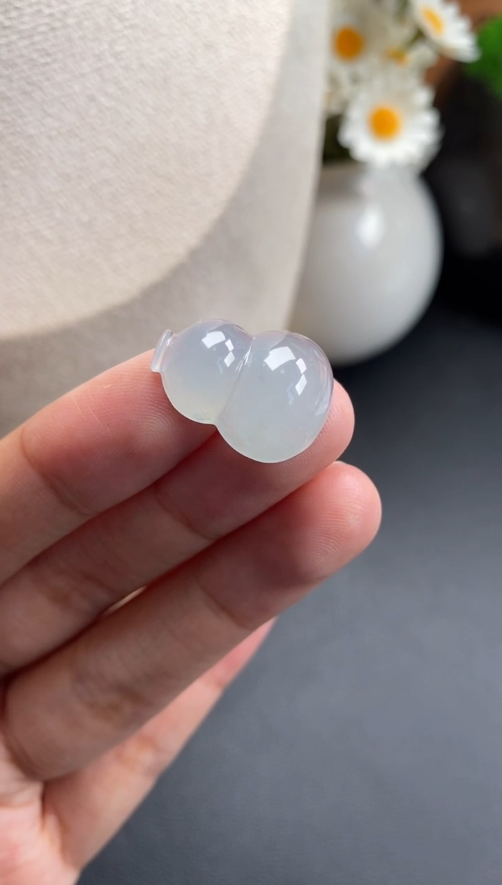 散珠翡翠冰胶葫芦