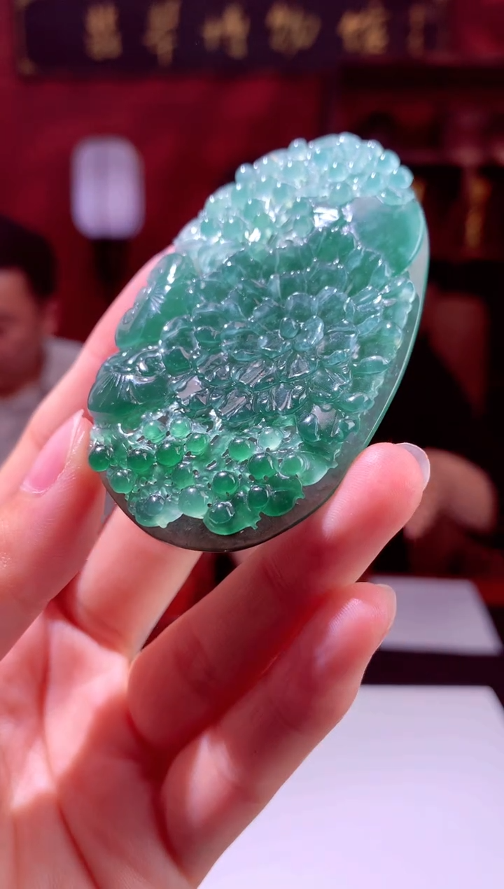 【闪购商品】定制翡翠未镶嵌天然A货翡翠（拍一发一）