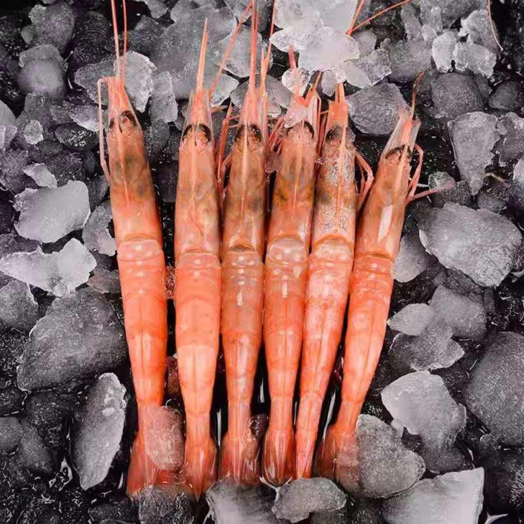 【3斤三大金】浙江东海野生红虾深海海捕大虾新鲜发货3斤装低温冻发
