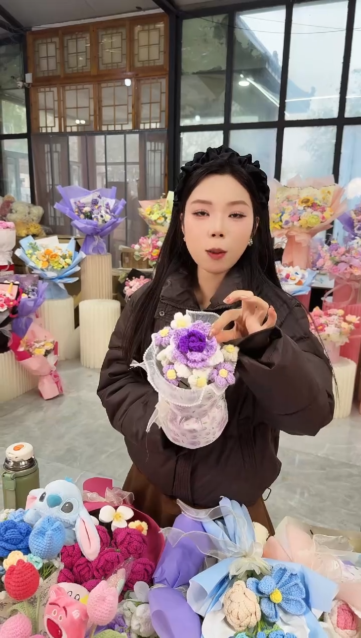 非遗手工定制花束，孤品清仓！