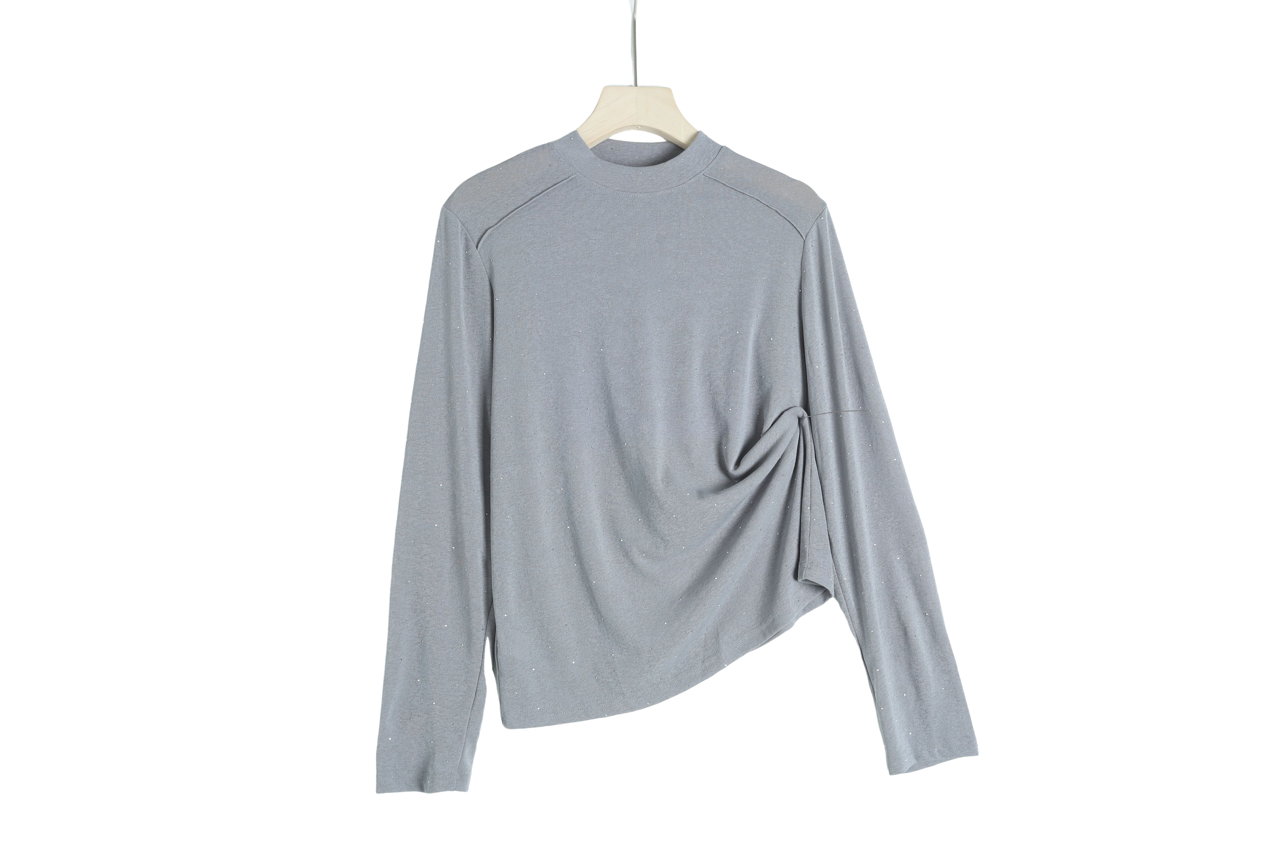 T0097长袖女士常规款内搭春季发热柔感打底T恤圆领长袖半高领