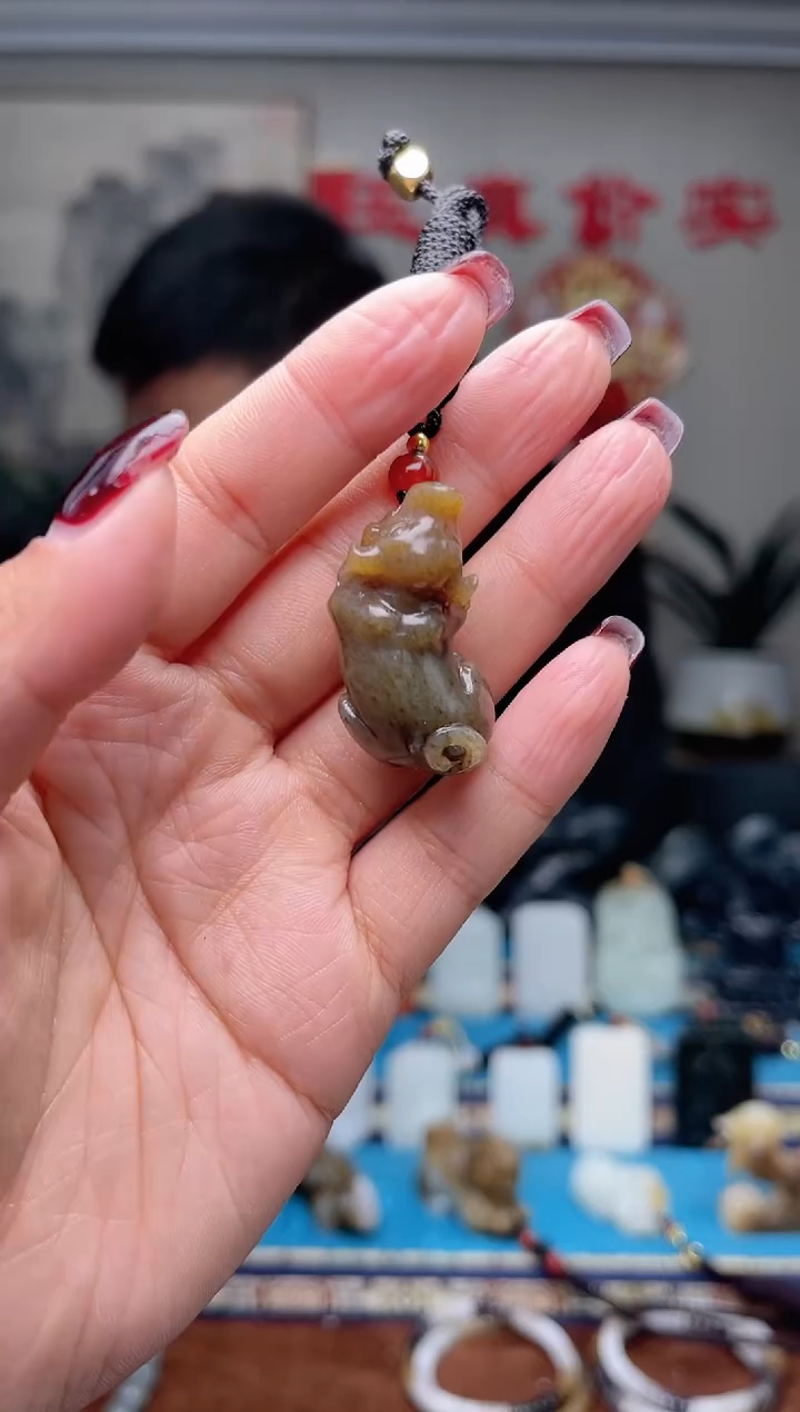 【闪购商品】和田玉挂件未镶嵌1