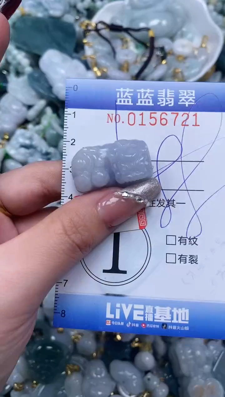 【闪购商品】翡翠颈饰未镶嵌闪购0156721多样性发其一