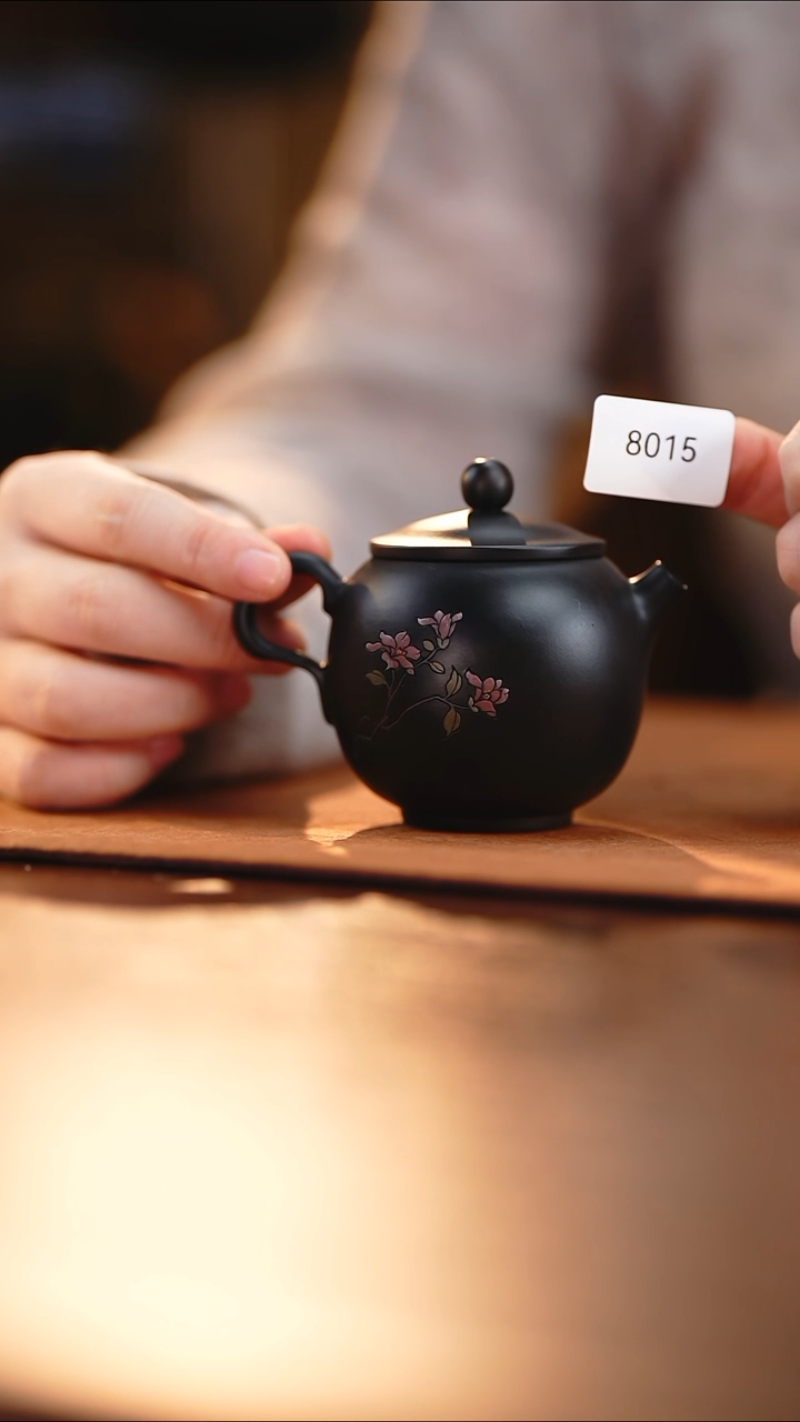 雲梦茶器紫陶茶壶8015