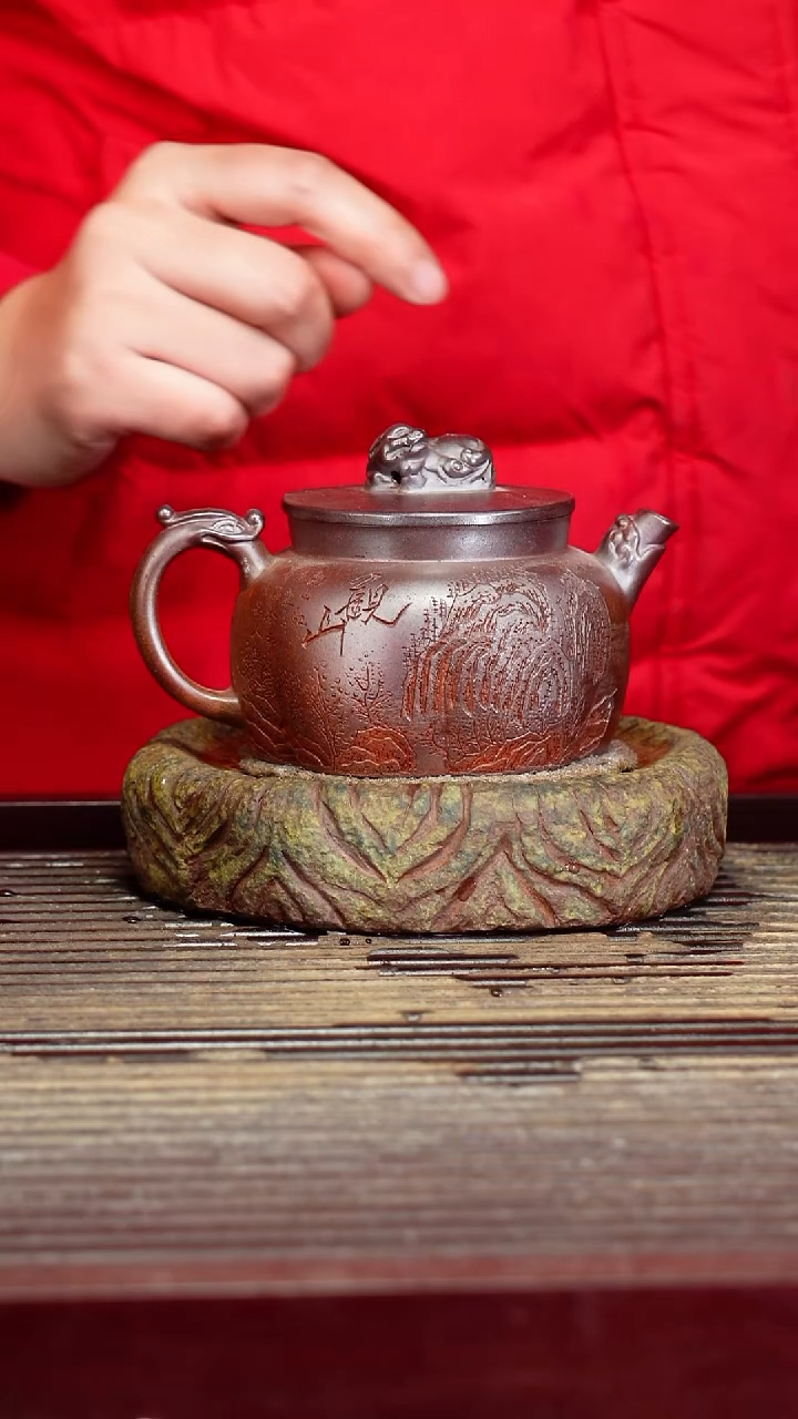 宜兴原矿紫砂壶茶壶250C